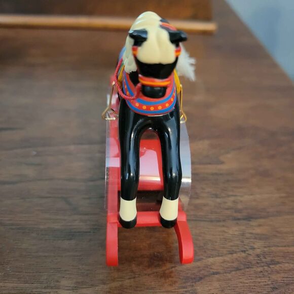 NIB 1996 Hallmark Rocking Horse Collector's Series - Picture 4 of 6